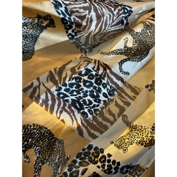 Scarfs Lot of 3 Brown Tones Shawl Wrap Head Gear Boho Chic Office Wear - Picture 11 of 11